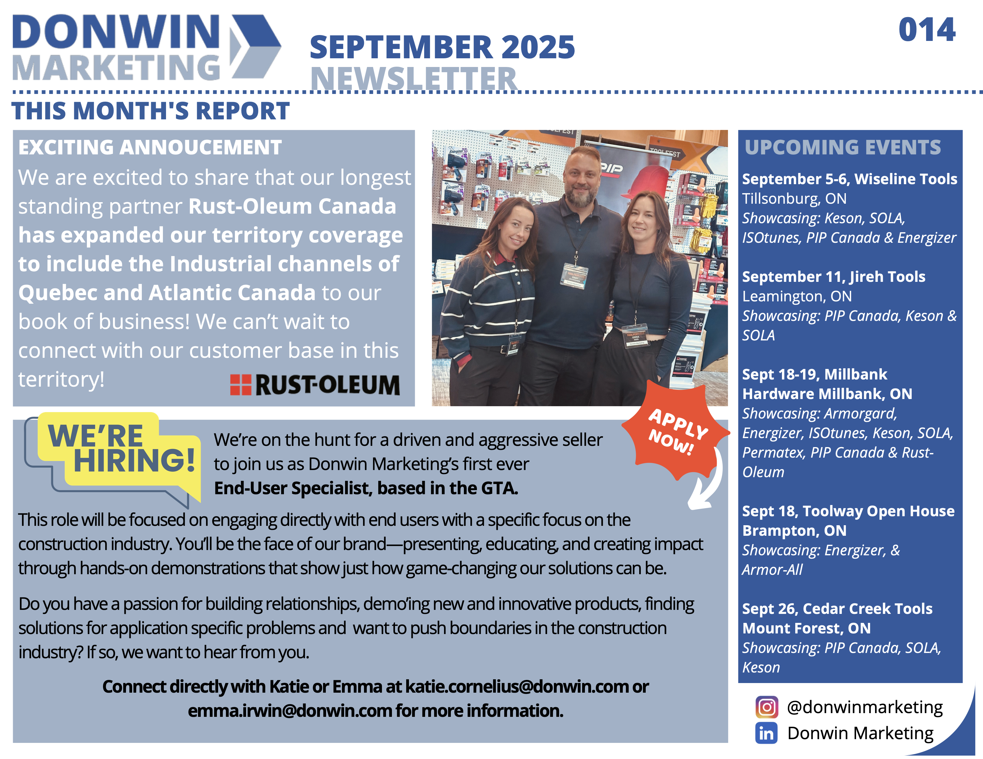 September 2025 Newsletter